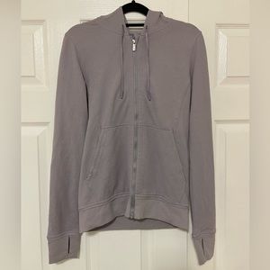Lululemon Hooded Purple Zip Up Jacket Size 6